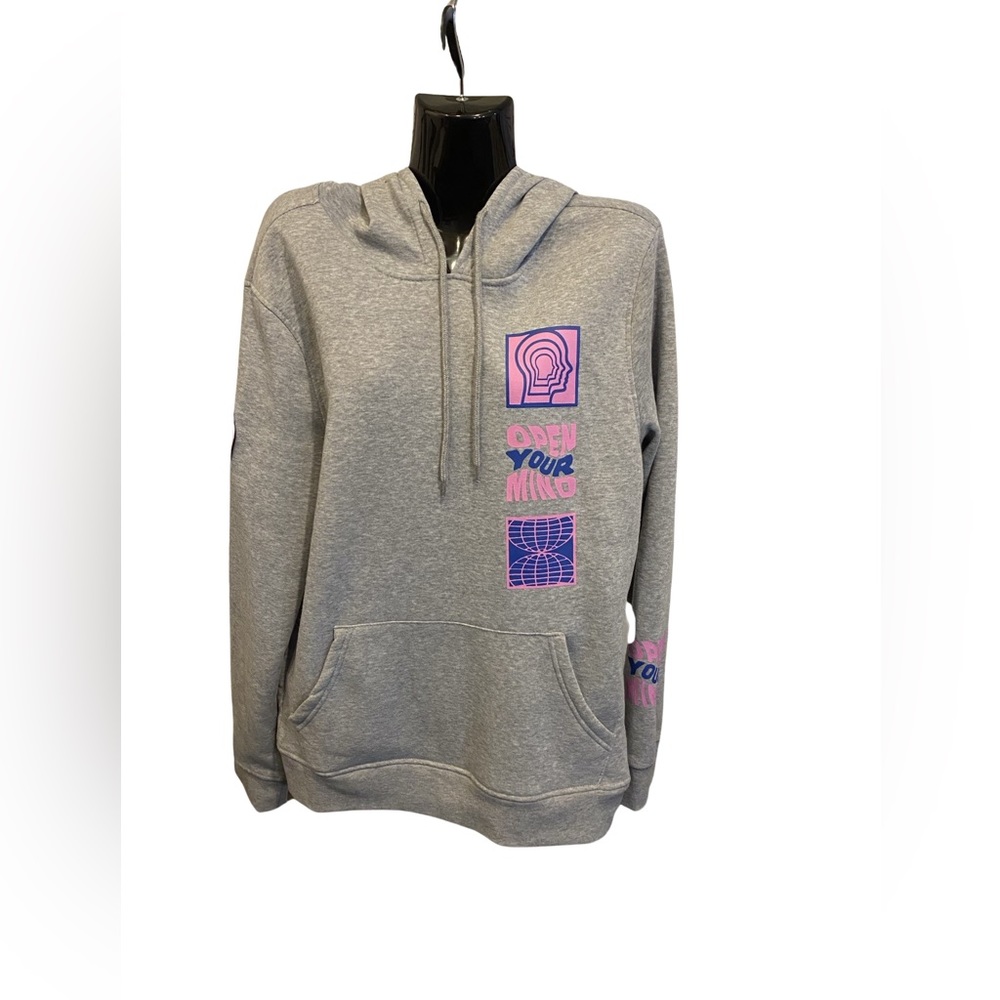 Brooklyn Clothing Mfg Co.Medium Self Expression OPEN YOUR MIND Hooded Sweatshirt